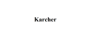 karcher