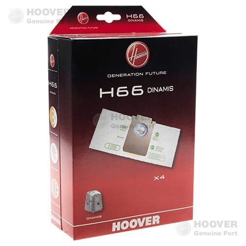 Sacchetti originali Hoover H66 conf.4pz modelli Dinamis 